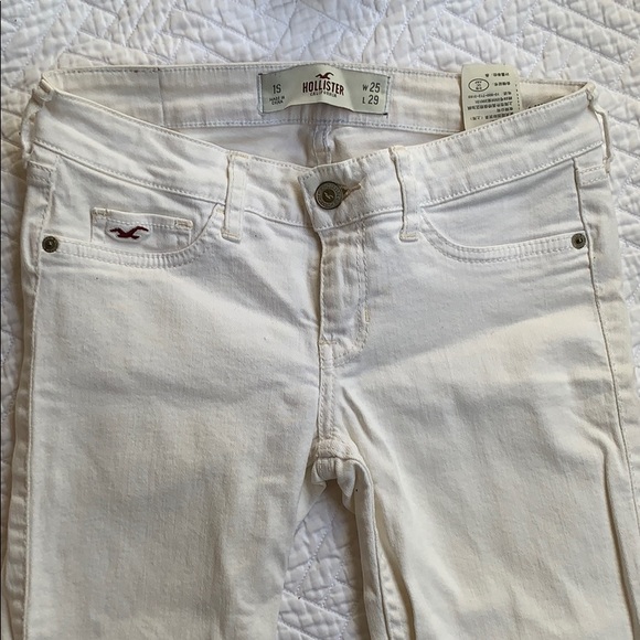 WHITE HOLLISTER Skinny Jeans! - Picture 1 of 3